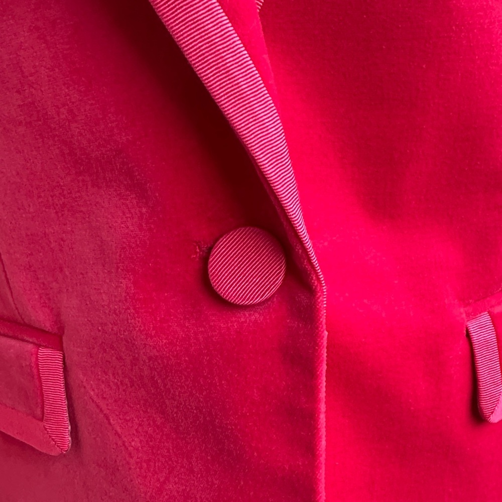 J. Crew Willa Vibrant Pink Blazer - Picture 3 of 7